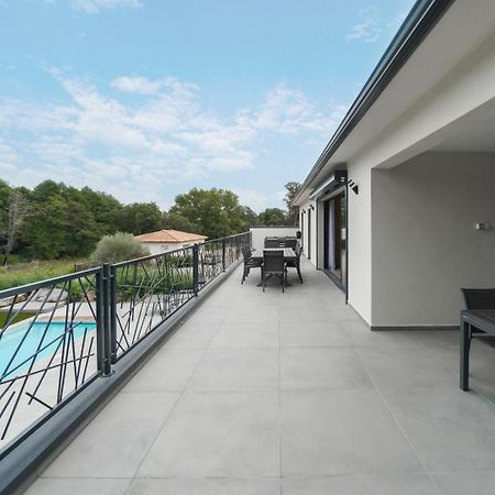 Tres Belle Villa A Ghisonaccia Avec Piscine Chauffee Exteriör bild